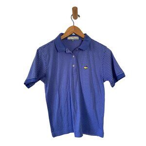 Masters Collection Womens Blue Polo Shirt Small Golf